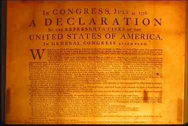 The Declaration of Independence - The unanimous Declaration of the thirteen united States of America